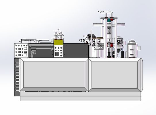 Fully Automatic Disposable Paper Cup Making Machine for Coffee And Tea Processing Type Paper Folding Machine 1700 kg