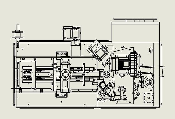 Medium Speed Automatic Disposable Paper Cup Making Machine with External Size 2130mm*1350mm*1900mm and 220V/380V Voltage