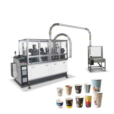 2-12 Oz Paper Cup Forming Machine with Double Wall Design External Size of 2200*1350*1900mm and 2500 kg Capacity