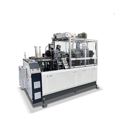 Automatic Paper Coffee Cup Making Machine with High Speed of 90-100pcs/min and Copper Bar Cup Boned Way