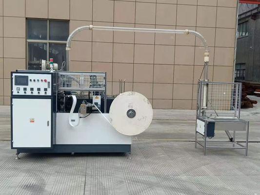 4KW Full Automatic Disposable Paper Cup Making Machine for Food Beverage Production Line