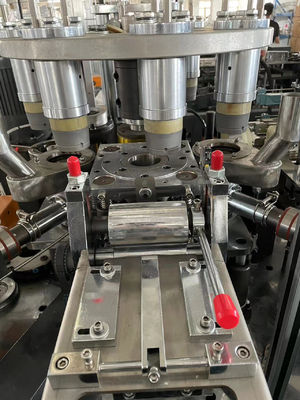 Fully Automatic 2-16oz Paper Cup Making Machine with Copper Bar Cup Bonded Way 100-110pcs/Min