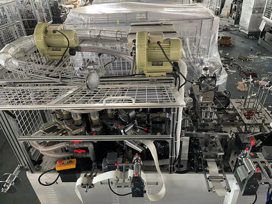 Fully Automatic Disposable Paper Cup Production Machine for Paper Folding Processing Type and Cup boned way of Copper bar