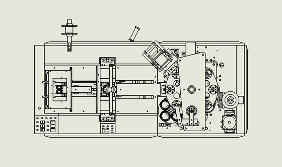 Gas Source 0.4cbm/min 4kw Paper Cup Production Machine for High Speed 65-85pcs/min Output