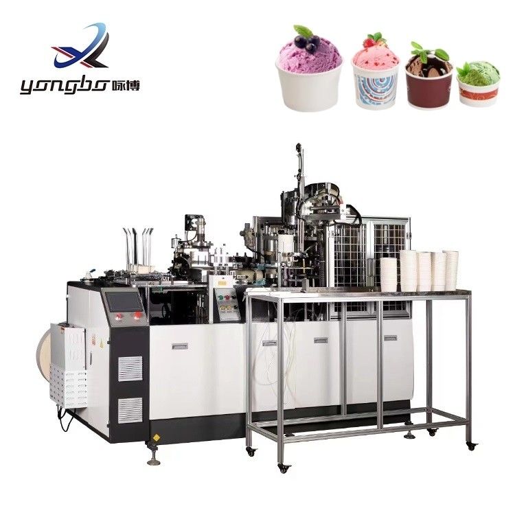 Fully Automatic Paper Bowl Forming Machine with High Speed Production 220V/380V Voltage and Copper Bar Cup Boned Way