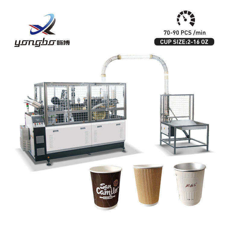 Copper Bar Cup Boned Way Double Wall Paper Cup Forming Machine Production Line for Paper Coffee Cup Making in Pakistan